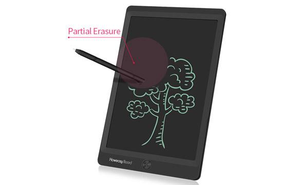Tablet de Escrita LCD Apagável Parcial